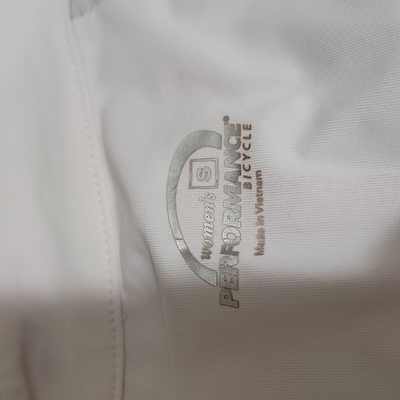 Performance Bicycle Women's Cycling Jersey White/Red/Black 4 Pocket.Size Small - Picture 2 of 7